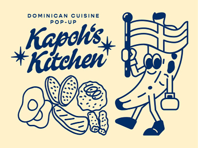 KAPOH'S KITCHEN BRANDING branding design illustration logo logomark wordmark