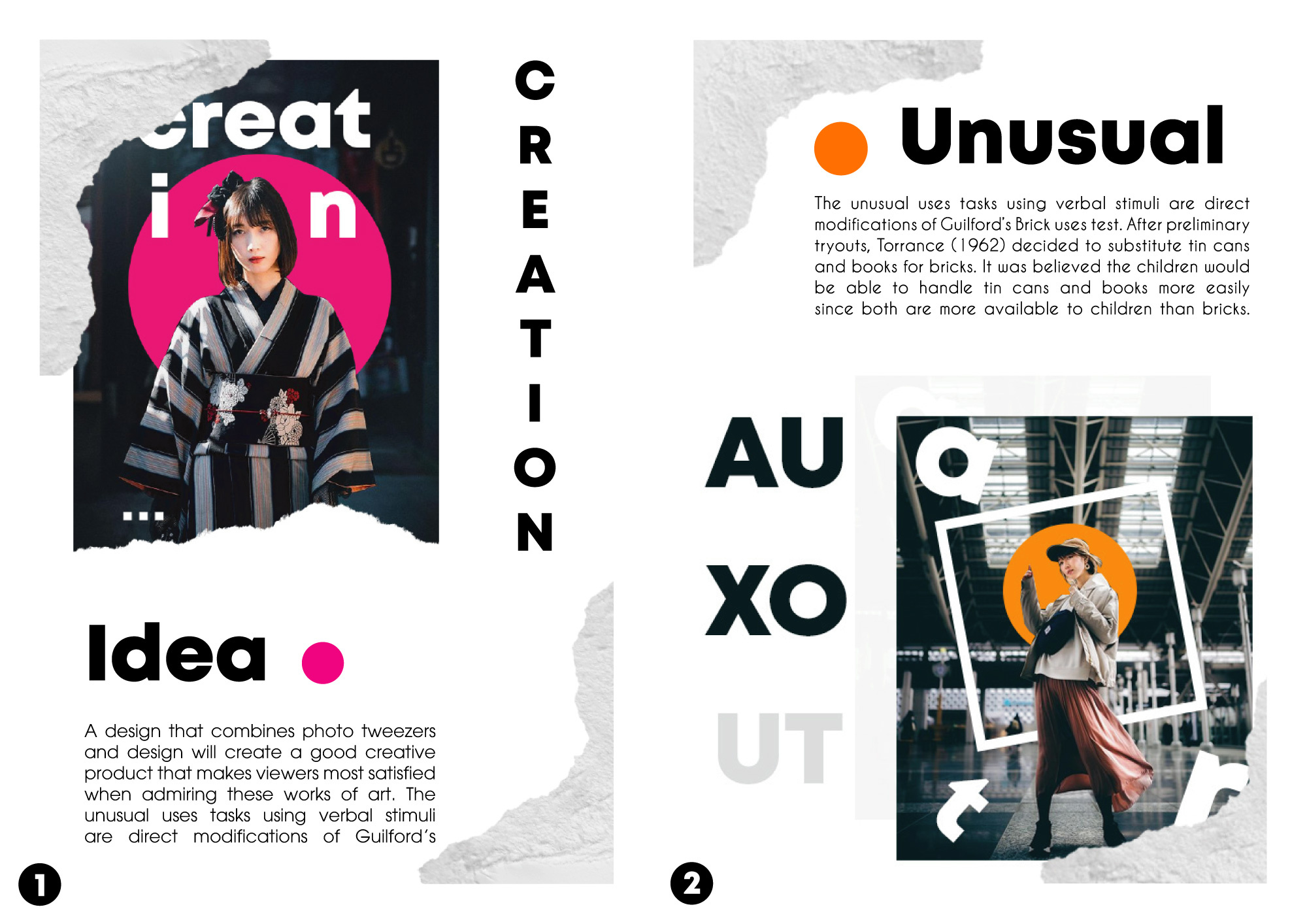 JOURNAL AUXOUT graphic design