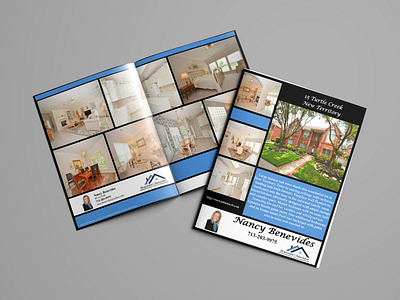 Real Estate Half-Fold Brochure booklet branding graphic design print