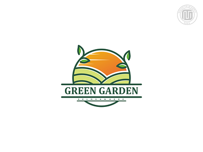 Green Garden Logo branding design graphic design icon illustration logo logo design logotype vector
