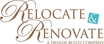 Relocate & Renovate Logo branding design graphic design logo