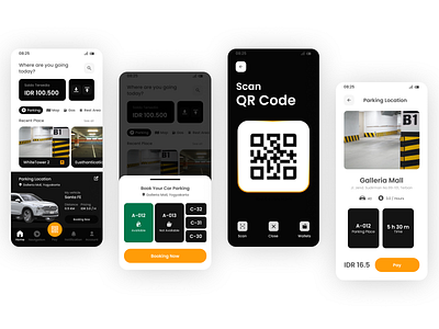Parking Apps mobile apps parking ui uiux user experience user interface ux
