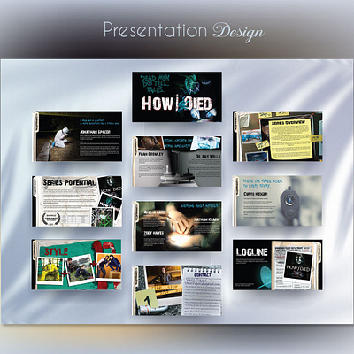 Horror Movie Presentation Design creativity movie presentation design powerpoint powerpoint presentation design ppt redesign pptx presentation presentation design slide design