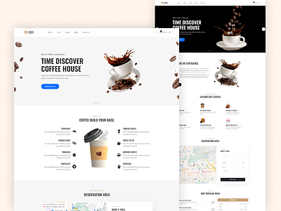 Coffee Shop Website Template - Kofi bootstrap clean coffee store html5 modern responsive shop store