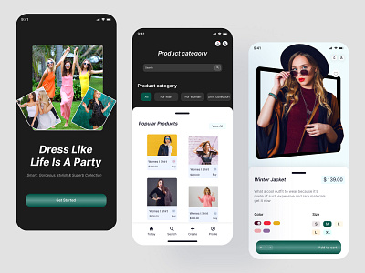 Fashion Mobile App app app design banner design fashion fashion app fashion mobile app fashion shop mobile app mobile app design mobile design oline online shop online shopping app shop shopping app store ui uiux design ux