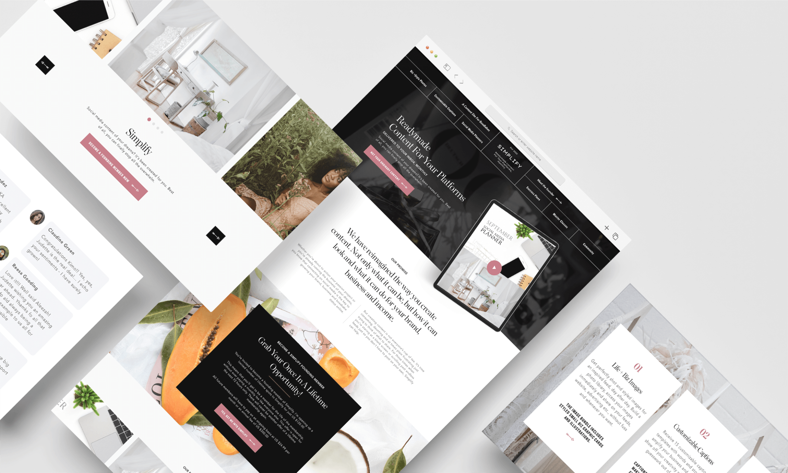 Forward Forty - Website Design branding design hubspot icons ui uiux website design