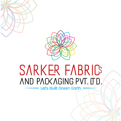Logo : Sarker Fabrics branding graphic design logo
