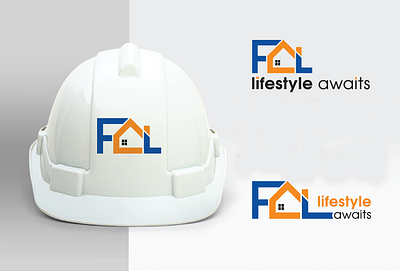 Logo : FDL lifestyle awaits branding graphic design logo