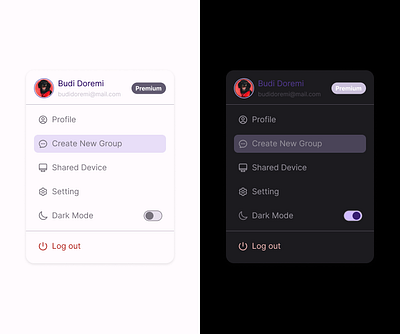 Dialog Light & Dark Mode atomic design color scheme dark mode design eightshape spe figma materi material design propstar ui uiux ux