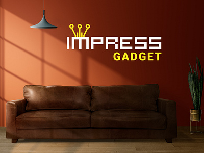 IMPRESS GADGET -MODERN LOGO DESIGN branding branding logo corporate creative design impress gadget logo logo professional
