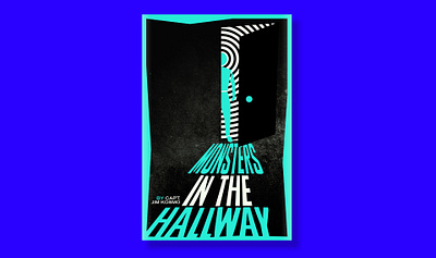 Monsters in the Hallway Book Cover Concept 1950s book cover book cover design monsters in the hallway saul bass