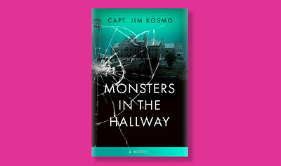 Monsters in the Hallway Book Cover Concept book book cover book cover design monster monsters in the hallway