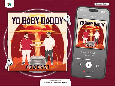 Podcast Cover - 83 cover cover art cover artwork cover design covers fiverr fiverr design fiverr.com fiverrgigs fiverrs illustration illustrator itunes podcast podcast art podcast logo podcasting podcasts spotify spotify cover