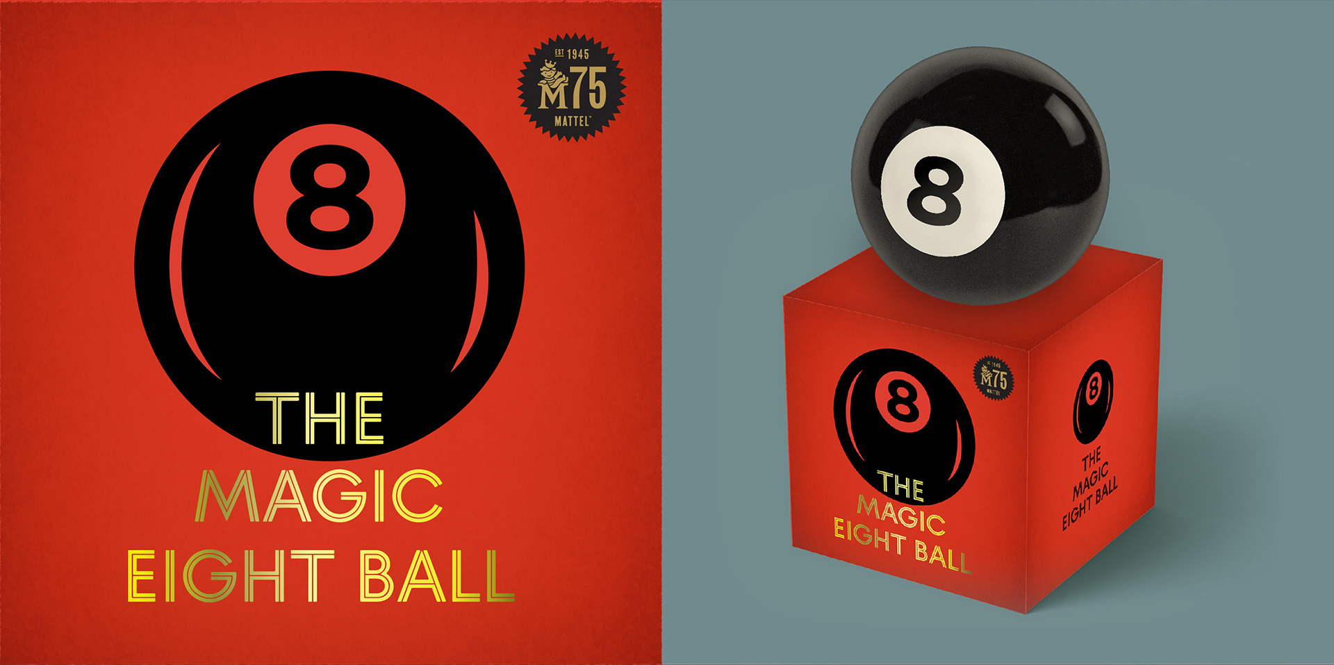 The Magic Eight Ball 75th Anniversary Packaging by Jane Gardner on Dribbble