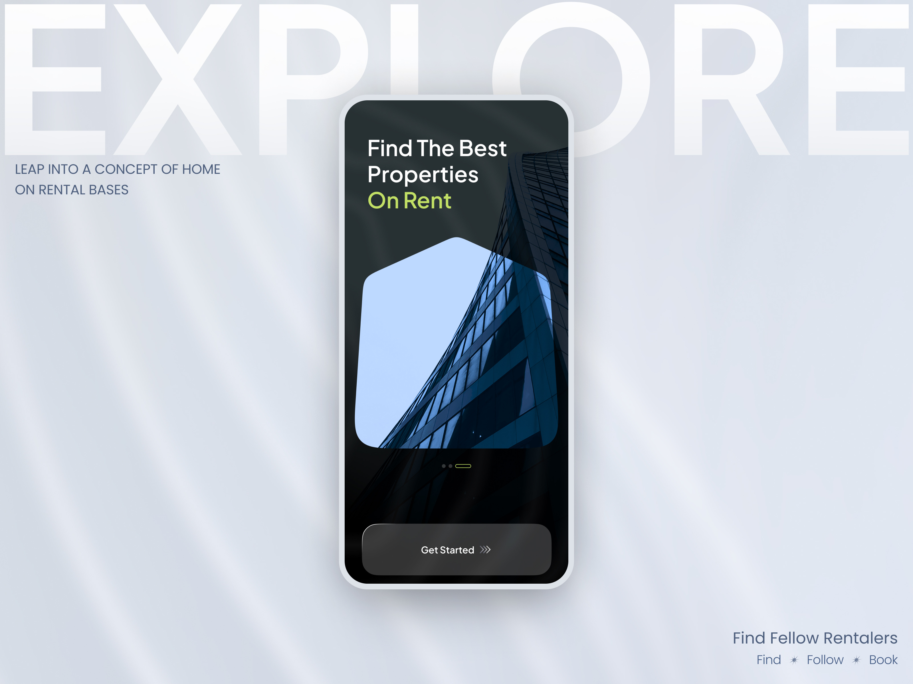 AR Experience in Home Rental app app design app ui ar ar apps augmented reality design home house mobile mobile app property real estate rental rental apps ui ui design