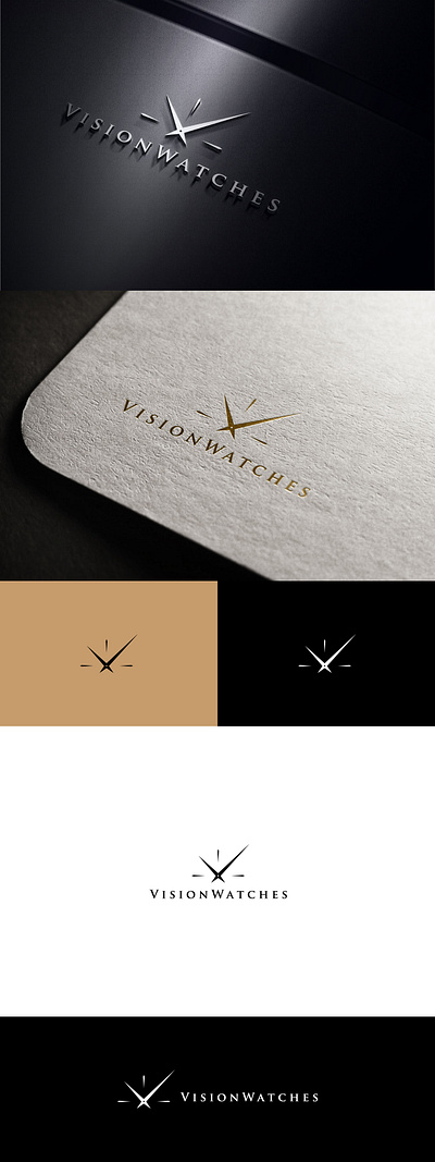 Logo for a watch selling company. branding classic design graphic design logo v logo vector watch