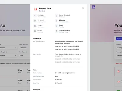 Stratis UI app banking cards clean design details finance hover interface minimal modal overlay product side menu sidebar ui ui design ux ux design web