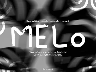 Melo - handwritten minimal