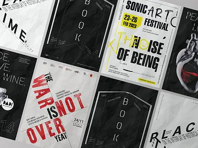 POSTERfolio 22/23 branding design graphic design poster typography