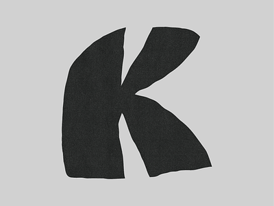 Letter K 36daysoftype design graphic design illustration logo typography vector