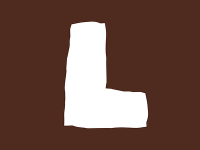 Letter L 36daysoftype design graphic design illustration logo typography vector