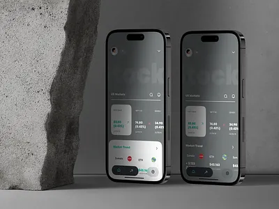 Trading App UX clean design creative creative agency dhipu dhipu mathew hogoco hogoco design studio hogoco studio interaction design minimal design mobile app mobile ux modern