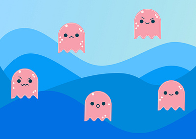 My little octopus animation app design graphic design illustration logo ui ux vector