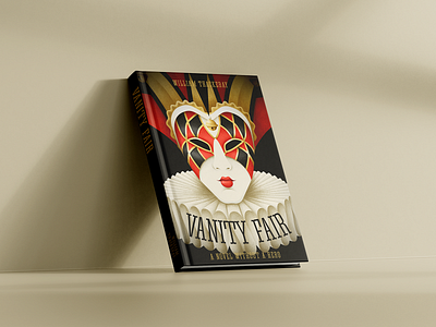 Vanity Fair book book cover design face grain texture grit illustration mask texture vector