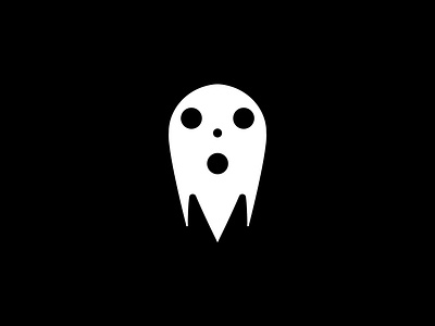Ghost Movie art deco branding company logo ghost logo graphic design logo logo design minimalist logo modern logo movie logo open commissions video editor