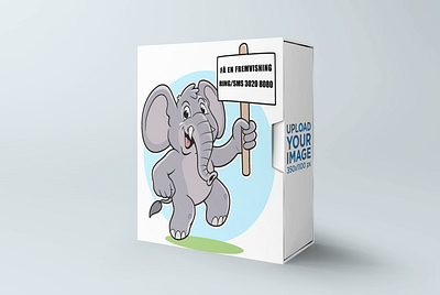 The cartoon mascot of a elephant 2d 3d animation app branding design graphic design illustration logo motion graphics typography ui ux vector