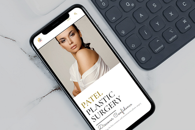 Patel Plastic Surgery Website branding design elementor graphic design plastic surgery website ui uiux website website desing