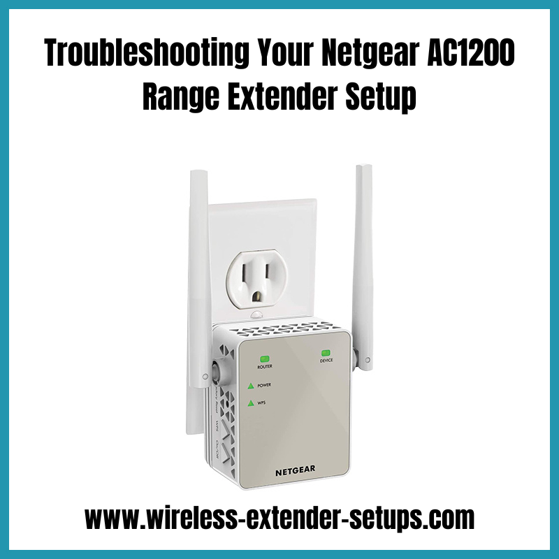 Troubleshooting Your Netgear AC1200 Range Extender Setup by Tony Ausstin on Dribbble