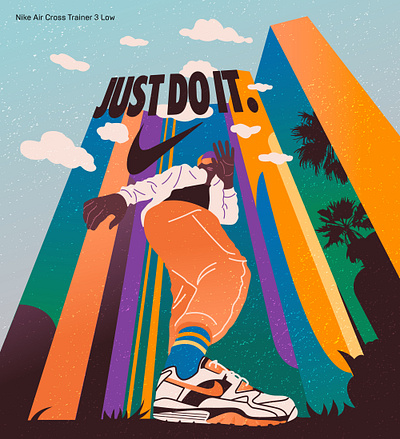 Nike Advertising Concept branding graphic design illustration nike vec vector