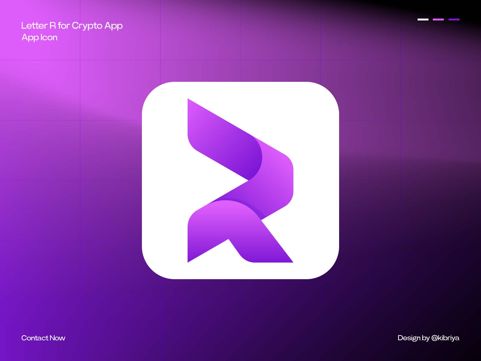 Letter R Logo Design for Crypto App by Kibriya Sabbir on Dribbble
