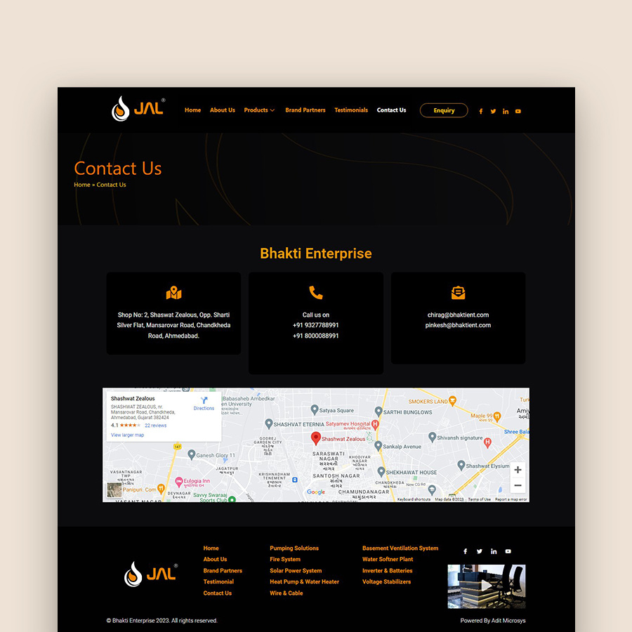 Jal by Adit Microsys on Dribbble