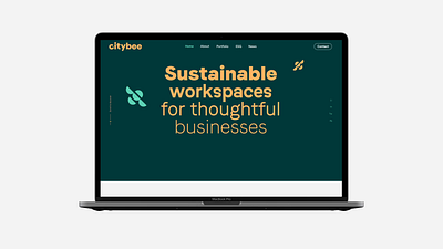 Citybee — Website overview digital ux ui design website