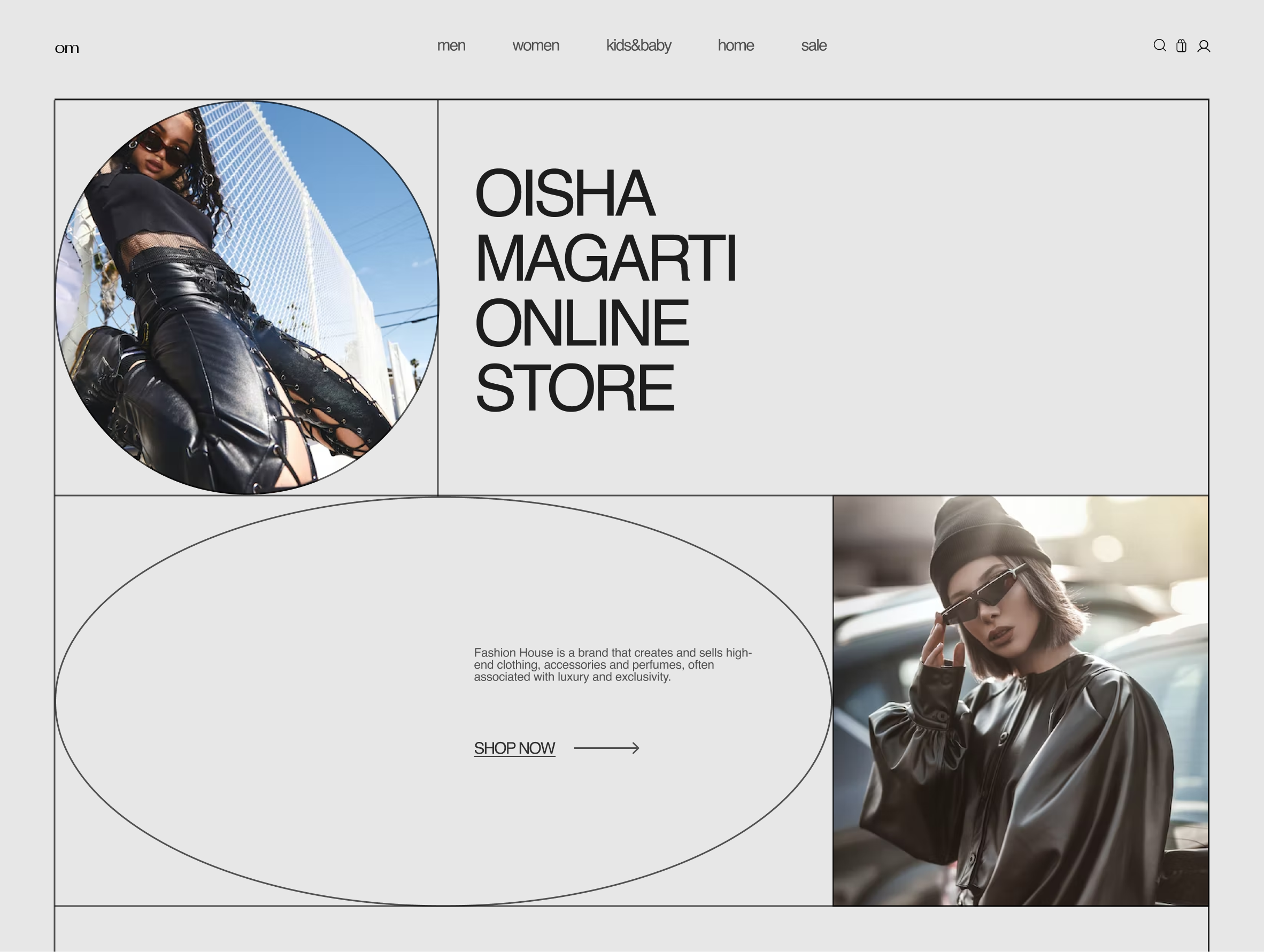 Example of oisha magarti/online store
