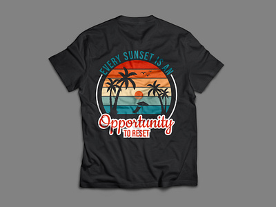 Summer T-Shirt Design typograohy