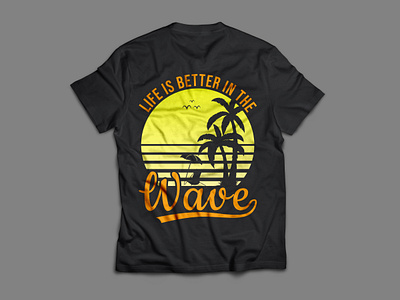 Summer T-Shirt Design typograohy