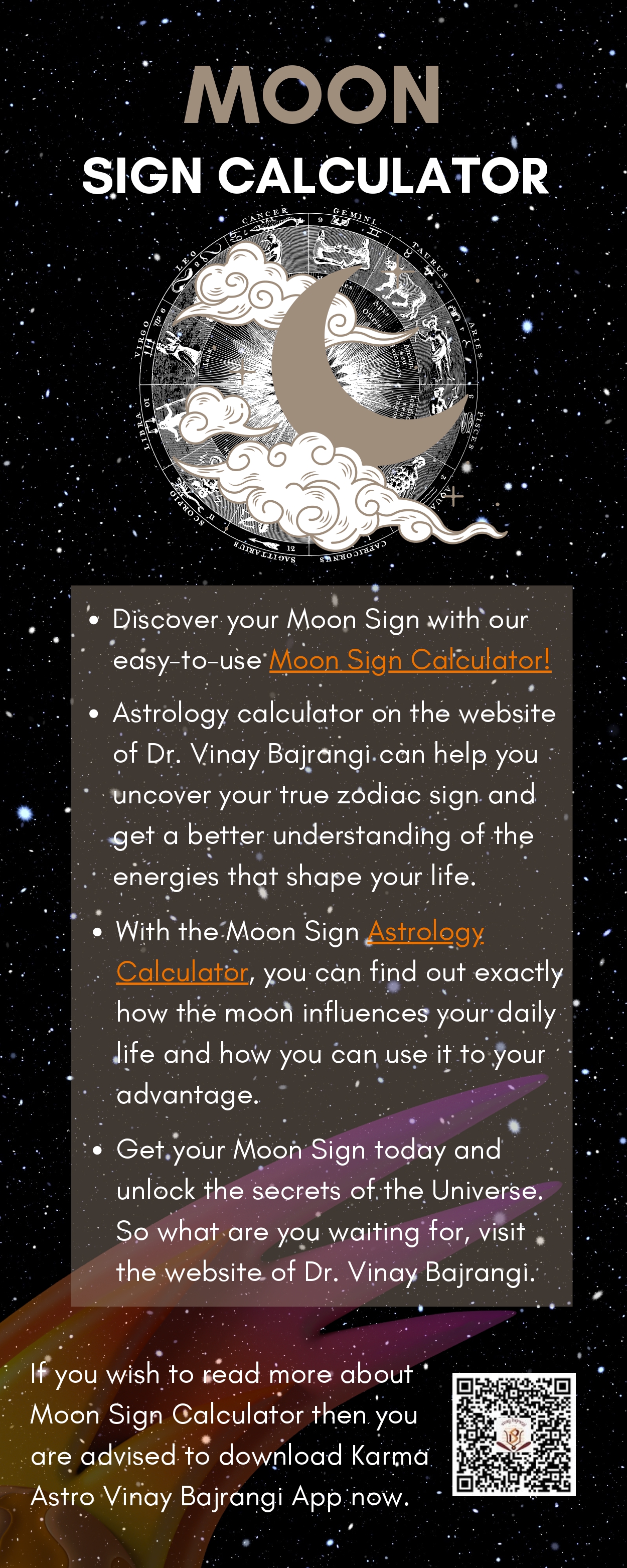 progressed moon sign calculator