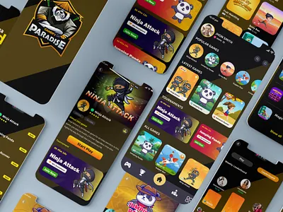 Gaming UI 3d branding gaming ui ui ui design ui ux