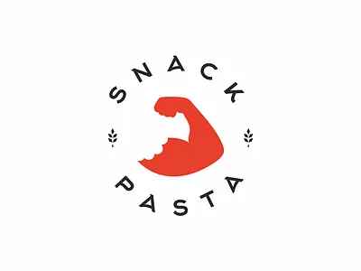 snack pasta chips foods logo pasta snack