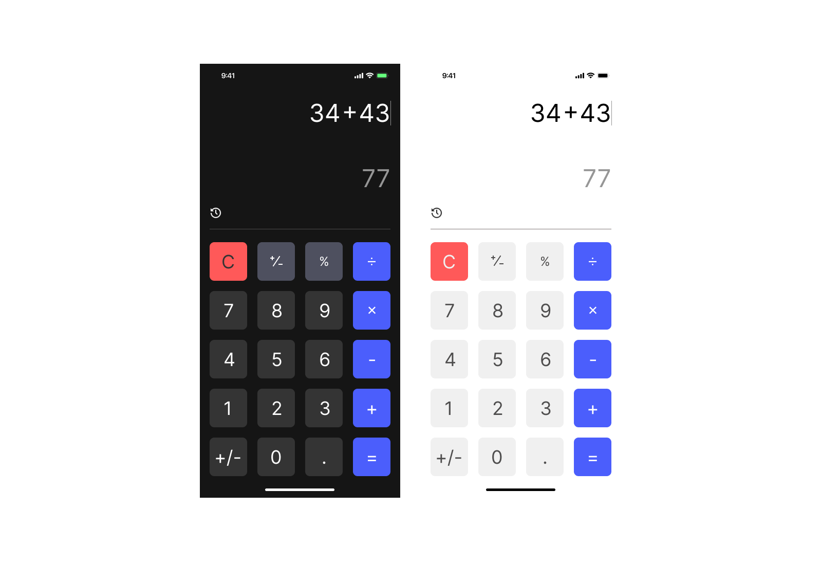 Calculator by Encik Muhammad Faizul Nizam on Dribbble