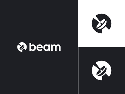 Modern Logo Design - Signal / Satellite Dish / Negative Space ai artificial intelligence brand clever coding design designer icon logo logodesign logotype modern logo negative space programming satellite signal software symbol tech technology