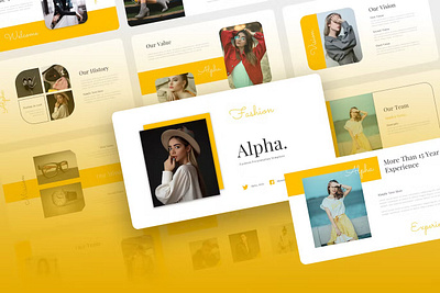 Alpha – Fashion PowerPoint Template design keynote powerpoint ppt presentation template templates