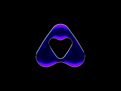 ALOT "A" Lettermark a lettermark a logo a monogram abstract apparel blockchain brand identity branding clothing crypto fitness heart lettermark logo love minimalist monogram silver sport