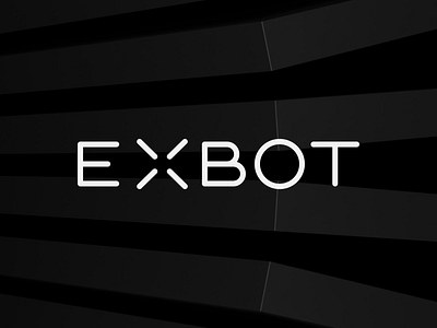 Exbot logo design badge branding design emblem graphic design logo