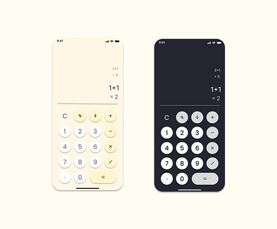 Daily UI 004 | Calculator app calculator dailyui001 design ideas layout phoneapp project ui