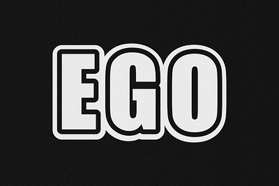 Banner Ego design graphic design illustration photoshop typography vector