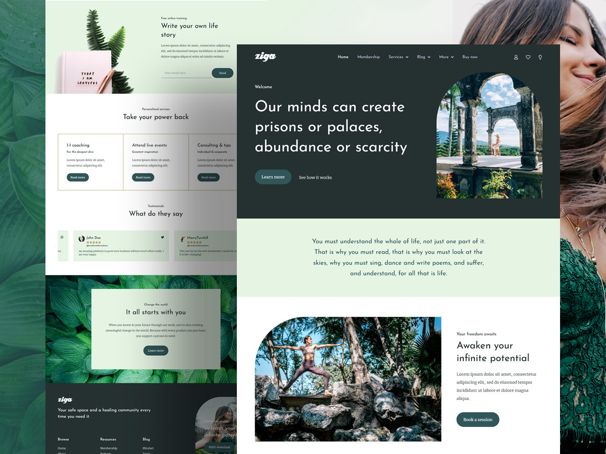 Example of Custom Elementor Template Kit